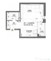 Studio 48 mp, spațiu de birou, 350 euro, Calea Torontalului 