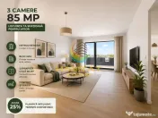 Vânzare Apartament 3 camere 89 Popești Leordeni Metrou Berceni 