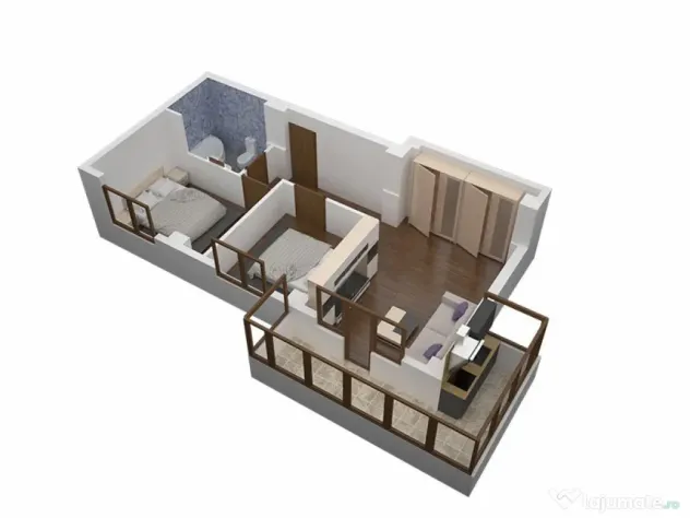 Apartament 3 camere Militari residence