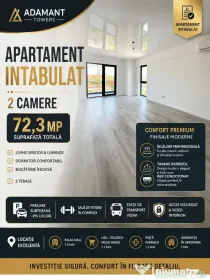 Apartament 2 camere | 72.3mp | FINALIZAT - INTABULAT - Iasi