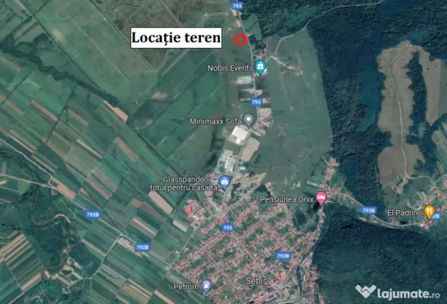 Teren 5000 mp in Sebis - ID : RH-33576-property