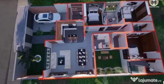 Casa la rosu zona Aradul Nou - ID : RH-37308-property