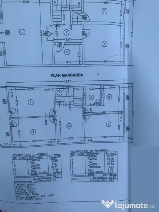 ENACHITA VACARESCU casa P+M, 2005, teren 271mp -145000 euro