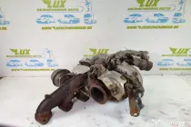 Turbo Turbina Turbine bi-turbo 204cp 2.0 d N47D20D 7808491-08 10009700
