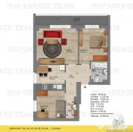 Apartament 3 camere, Popesti Leordeni langa metrou