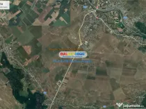 Adunatii Copaceni teren intravilan 14700 mp,deschidere 62m