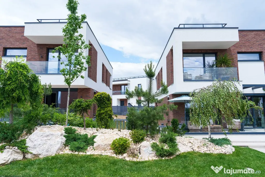 Vilă de lux pe malul Lacului Snagov | Marină privată | 177 mp utili