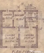 Casa cu 3 camere, 175 mp utili, teren cu 377 mp, Central