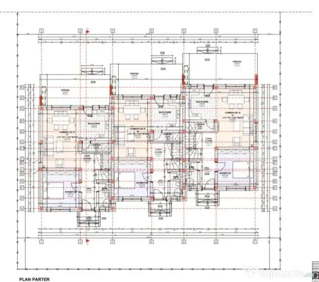 Casa tip triplex, 5 camere, 114 mp utili, Zona Plopi