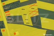 Parcele de teren, 565mp - 882mp, zona Vetis
