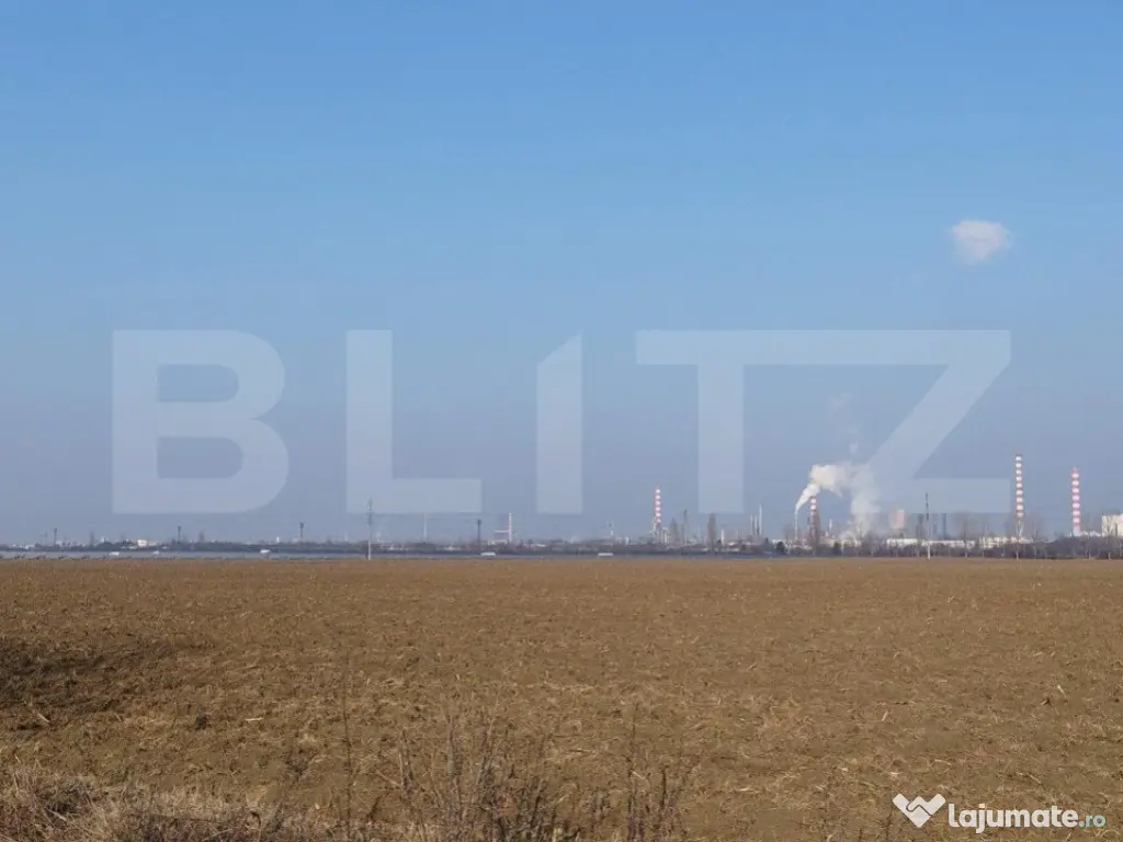 Teren 6,06 Ha, deschidere 145 ml, la DN1A. Barcanesti.