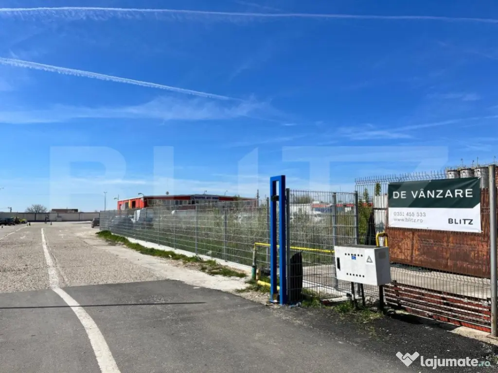 Teren intravilan de 2.195 mp, toate utilitățile, Valea Ro?