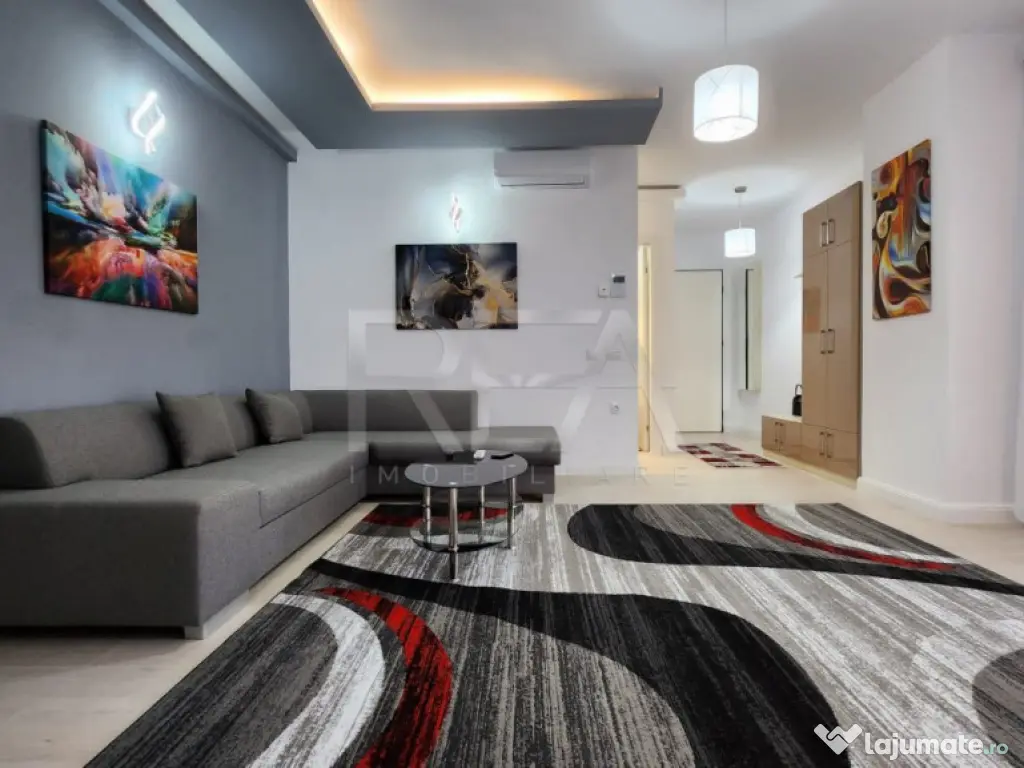 3 camere mobilat cu parcare inclusa Floreasca Residence