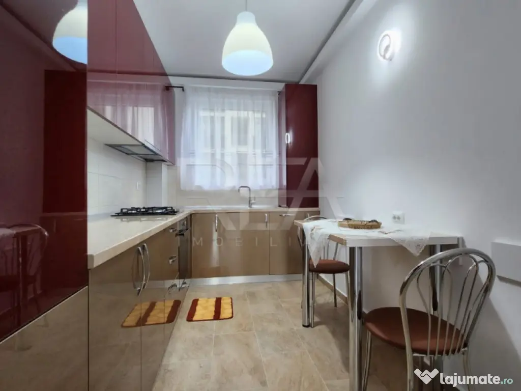 3 camere mobilat cu parcare inclusa Floreasca Residence