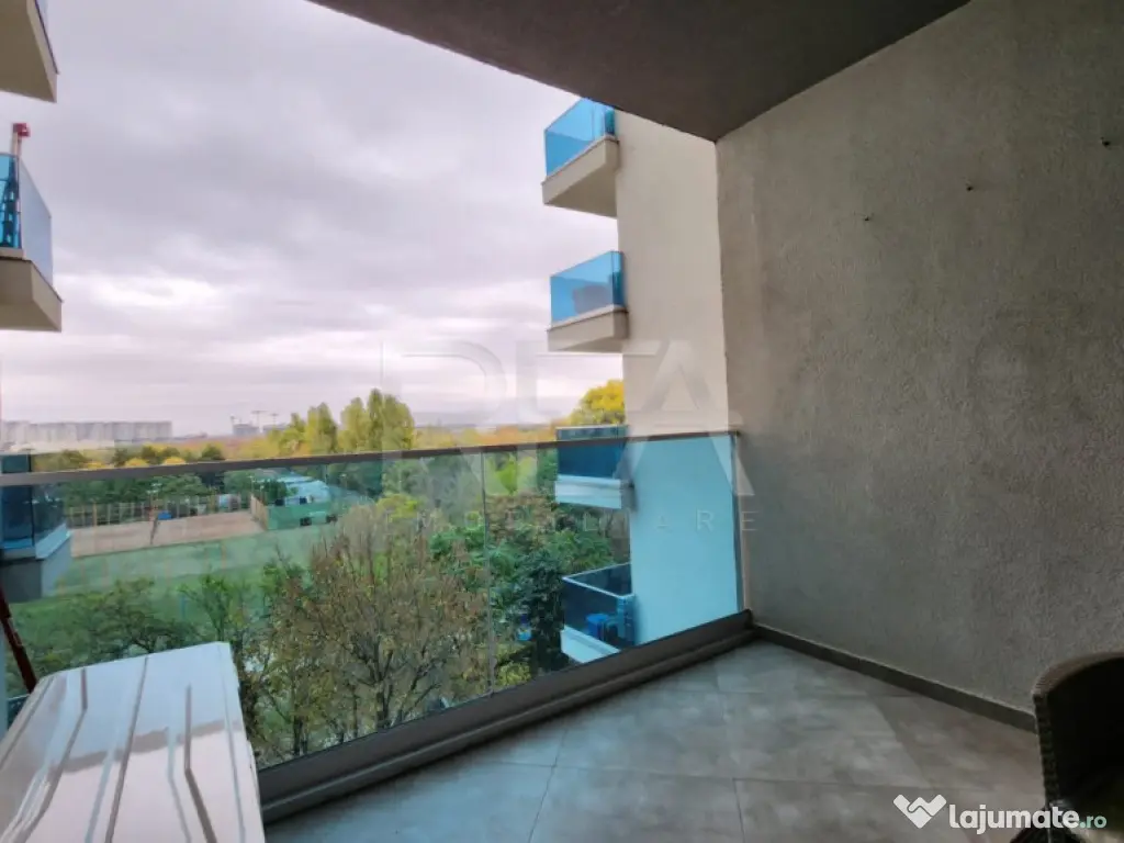 3 camere mobilat cu parcare inclusa Floreasca Residence