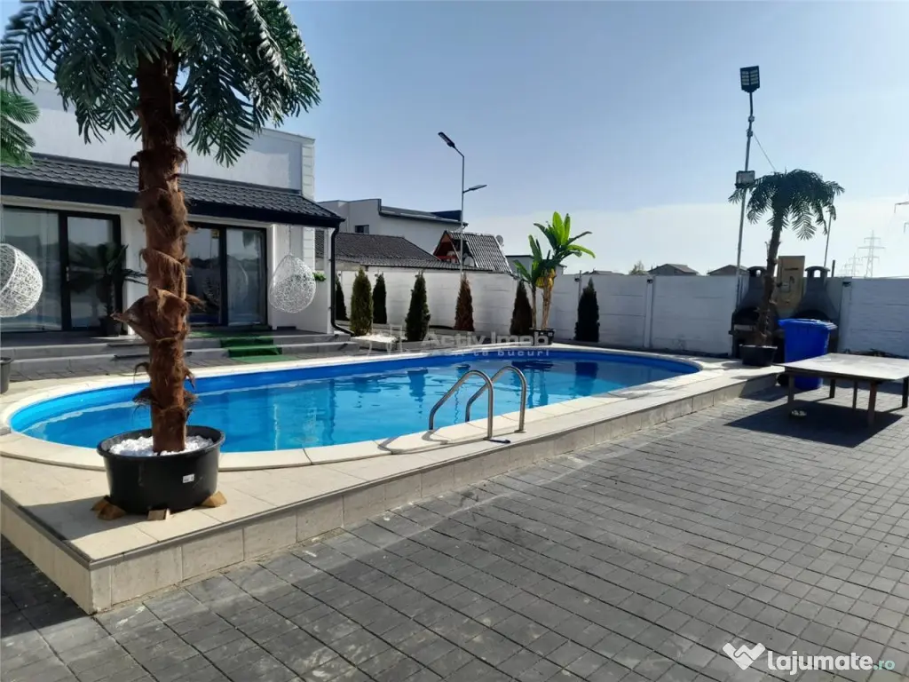 Vila cu 1950mp teren Com. Berceni locuit sau evenimente