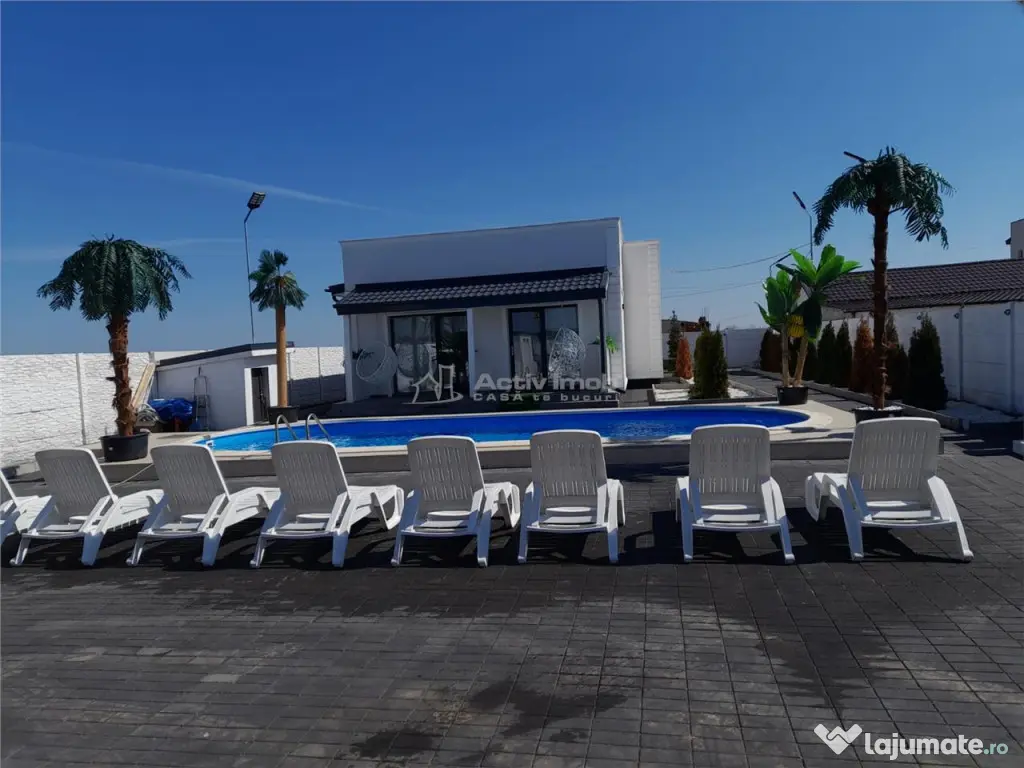 Vila cu 1950mp teren Com. Berceni locuit sau evenimente