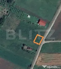 Teren intravilan 410mp apa, gaz si curent in Zona Partos