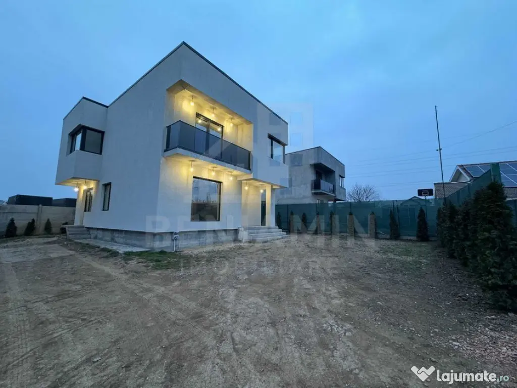 Casa 4 Dormitoare-Living-Bucatarie-2 Bai-169mp-Teren 410-...