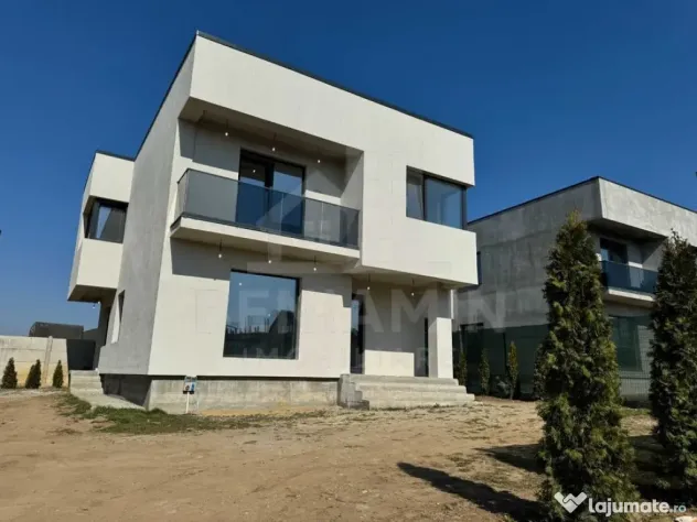 Casa 4 Dormitoare-Living-Bucatarie-2 Bai-169mp-Teren 410-...
