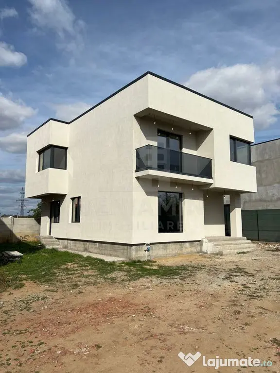 Casa 4 Dormitoare-Living-Bucatarie-2 Bai-169mp-Teren 410-...