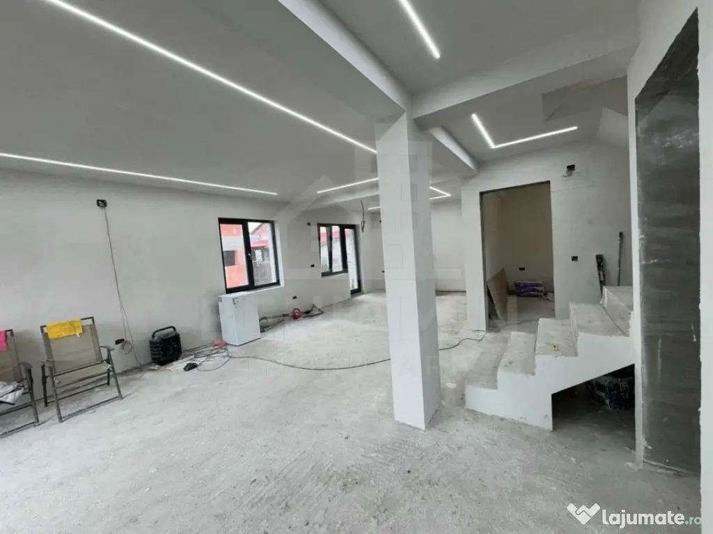 Casa 4 Dormitoare-Living-Bucatarie-2 Bai-169mp-Teren 410-...