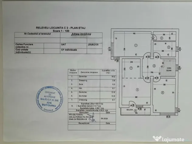 Casa 4 Dormitoare-Living-Bucatarie-2 Bai-169mp-Teren 410-...
