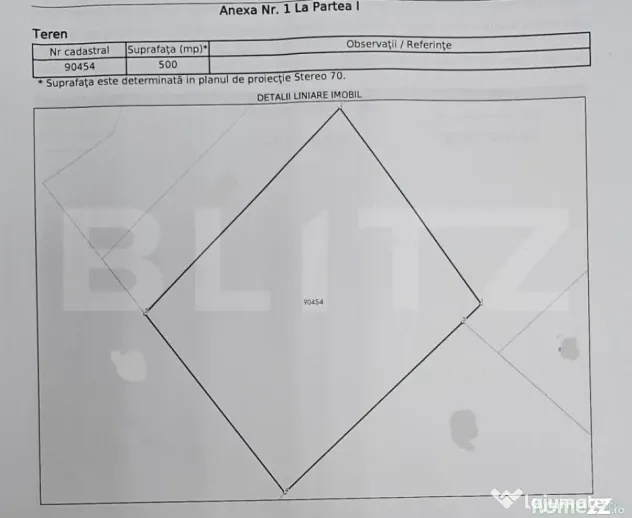Teren intravilan 500mp Targoviste zona Micro 12