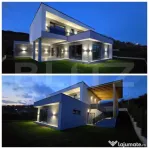 Casa de vanzare in Baciu, 583 mp, semifinasat modern, zona