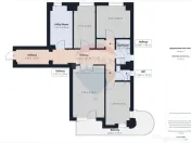 Apartament 4 camere, 85 mp, Centru Civic 