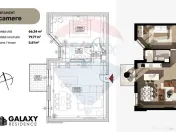 COMISION 0%| DE VANZARE| 2 CAMERE| TRACTORU| BLOC NOU|GAL... 