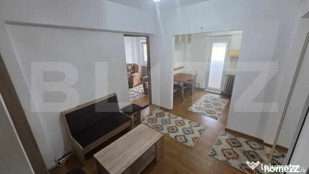 Apartament de vânzare cu 2 camere, decomandat – Zona Indu