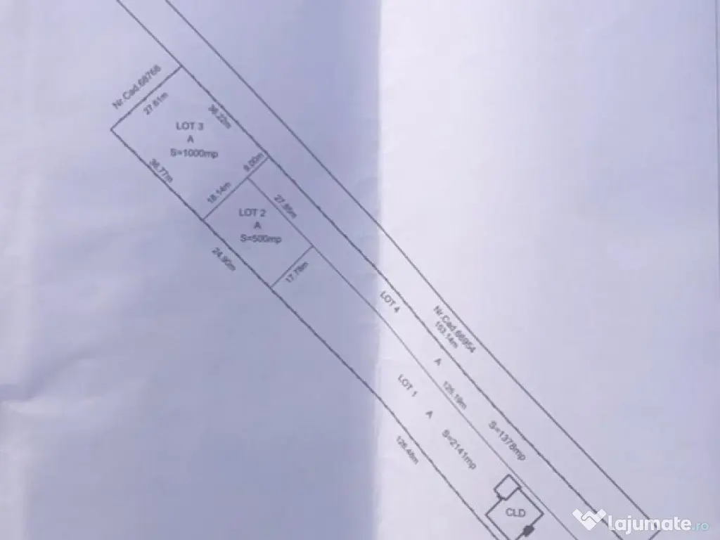 Teren intravilan 500 mp Magurele