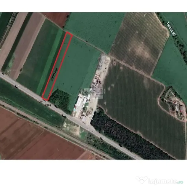 Teren 5000 mp, ieșire din Tecuci, după Peco Gălbenuș