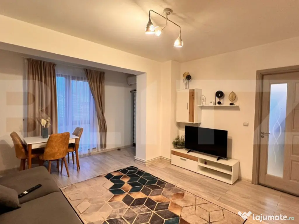 Apartament 2 camere modern, centrala, AC, parcare, zona Amar