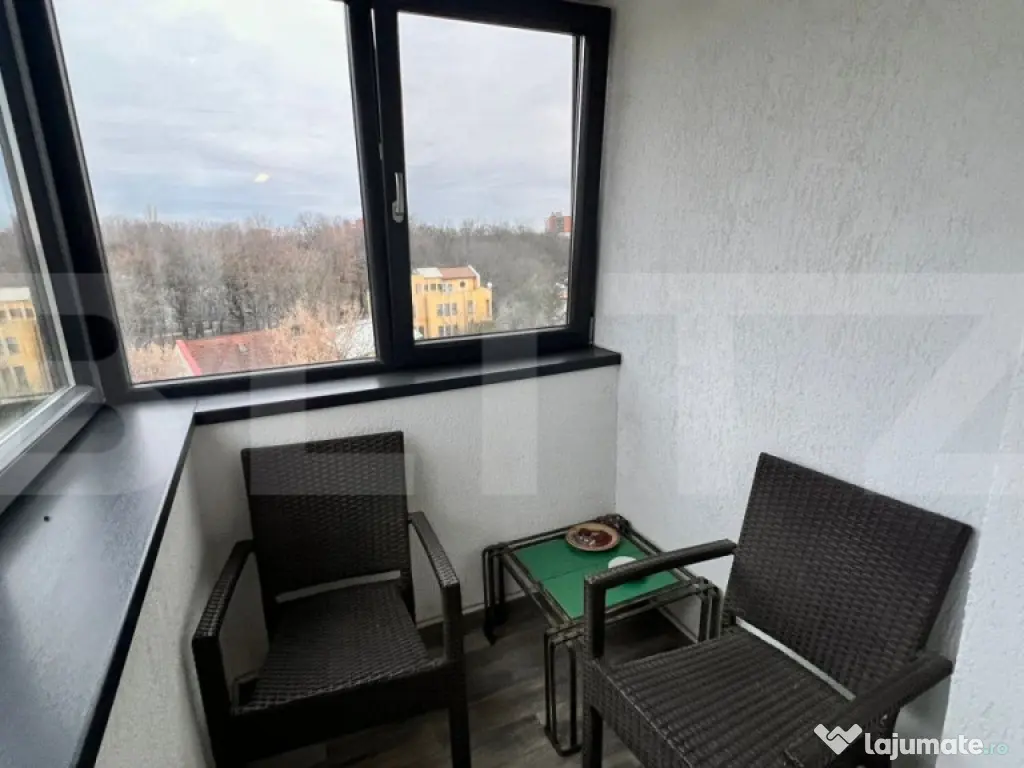 Apartament 2 camere modern, centrala, AC, parcare, zona Amar