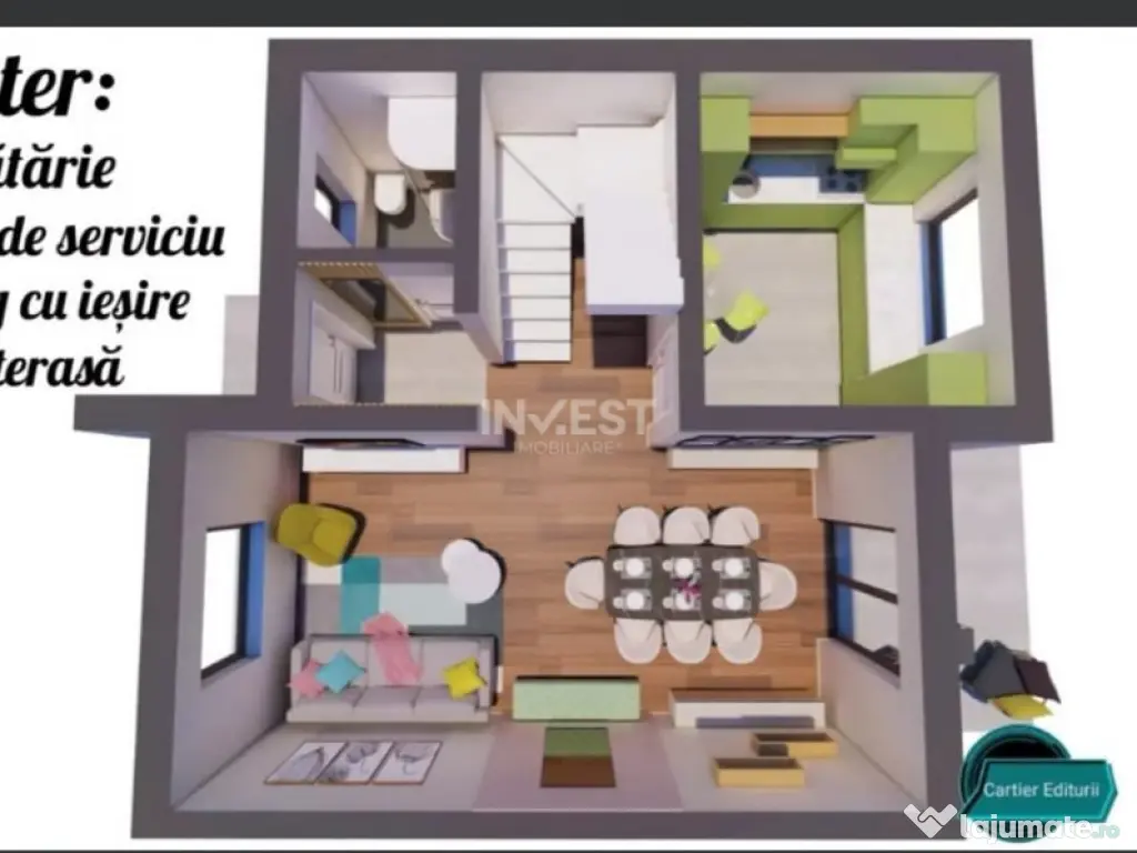 COMISION 0%, CASA 4 CAMERE, 2 BAI, 250 MP, HORPAZ