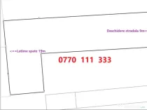 Teren suprafata 477mp, zona Centrala