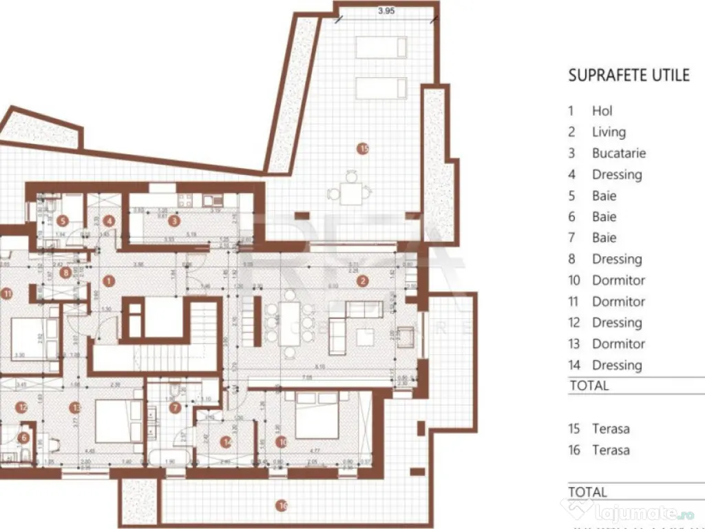 4 camere Singur pe Etaj 272 mp Ultracentral - Mosilor