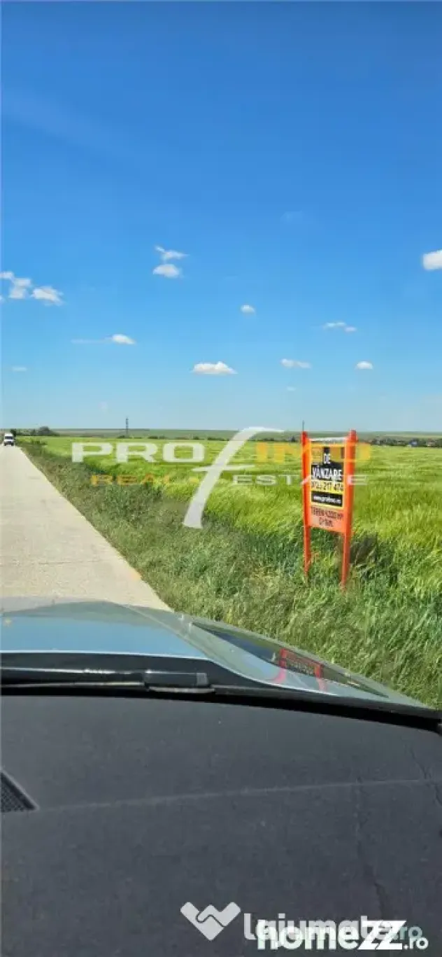 Plaja Corbu-Teren 4200mp. la numai 8 euro /mp. Soseaua asfal - Corbu (Constanta)