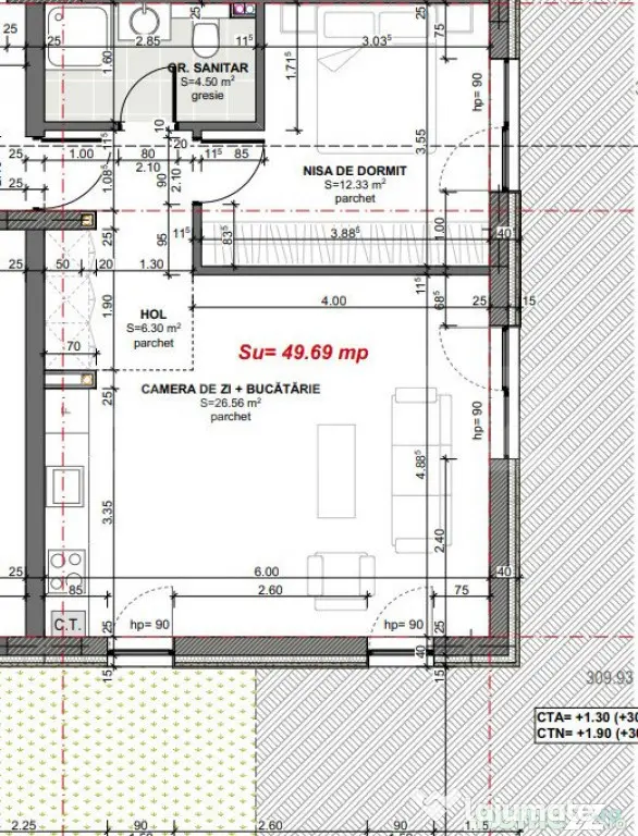COMISION 0 | APARTAMENT 2 CAMERE | ZONA COJOCNEI