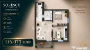 Sorescu Residence - Apartamente cu 2 camere, parcare, mutare 