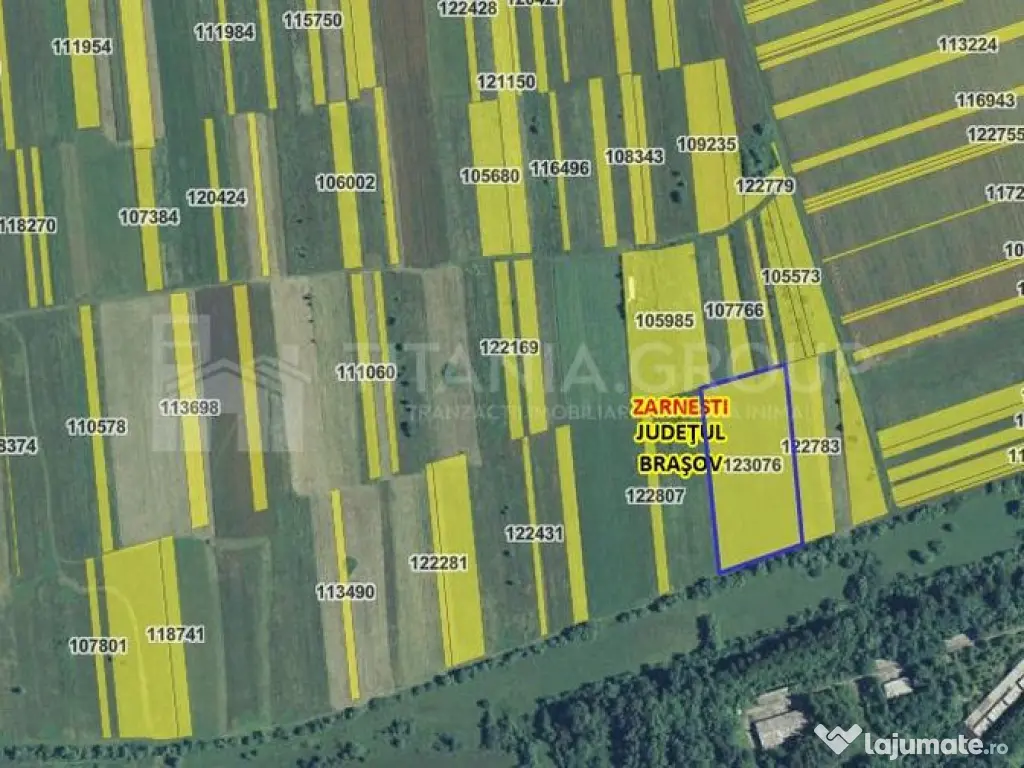 Teren intravilan, 7838 mp, cu priveliște superbă spre m...