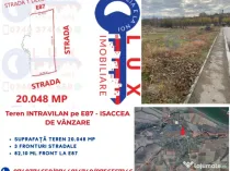 ID 7743 Teren INTRAVILAN pe E87 - ISACCEA
