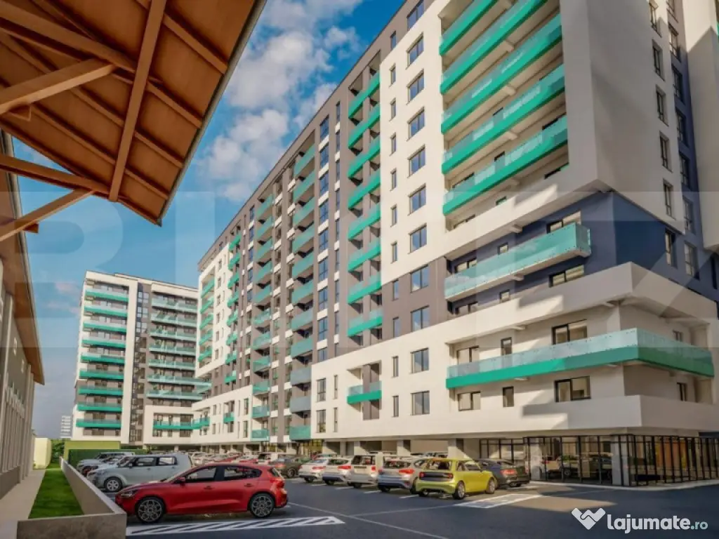 Apartament de 1 camera, 43,74 mp, zona Tatarasi