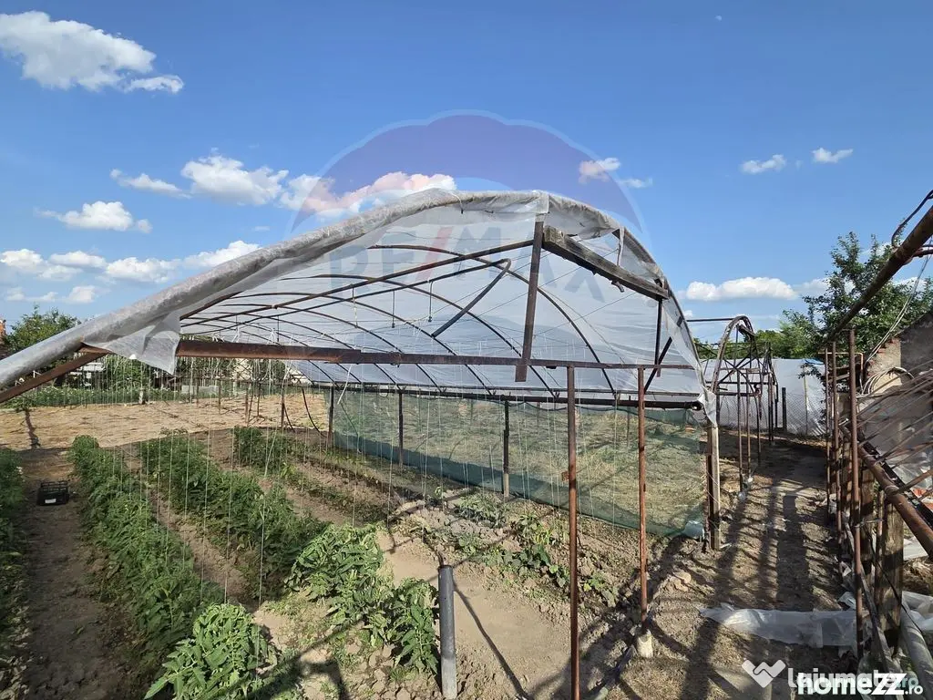 Casă cu gradina si solarii de legume in Mehkerek UNGARIA