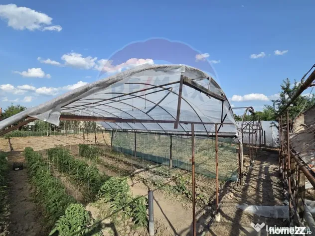 Casă cu gradina si solarii de legume in Mehkerek UNGARIA
