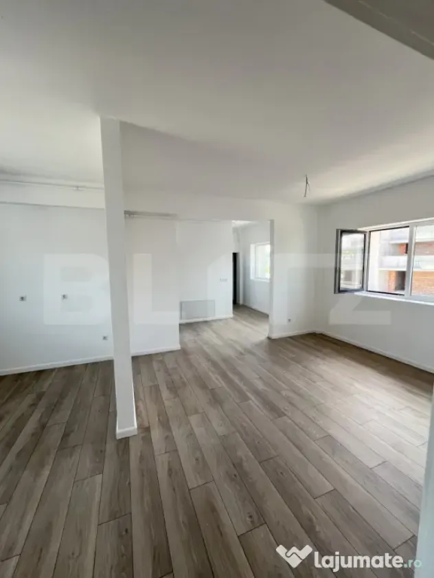 Apartament 3 camere – bloc nou, la stadiul de finisat