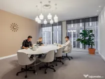 Birouri ce pot fi personalizate pentru 4 persoane în Spaces Expo