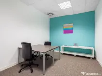 Spațiu de birou privat pentru 2 persoane în Regus Floreasca Plaza